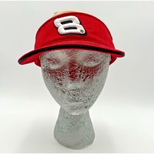 New Nascar Dale Earnhardt Jr Chase Authentics Red Visor Adult StrapBack NWT OSFM